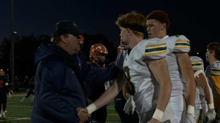 IHSA football district plan does not pass, Naperville North and Waubonsie Valley shakes hands