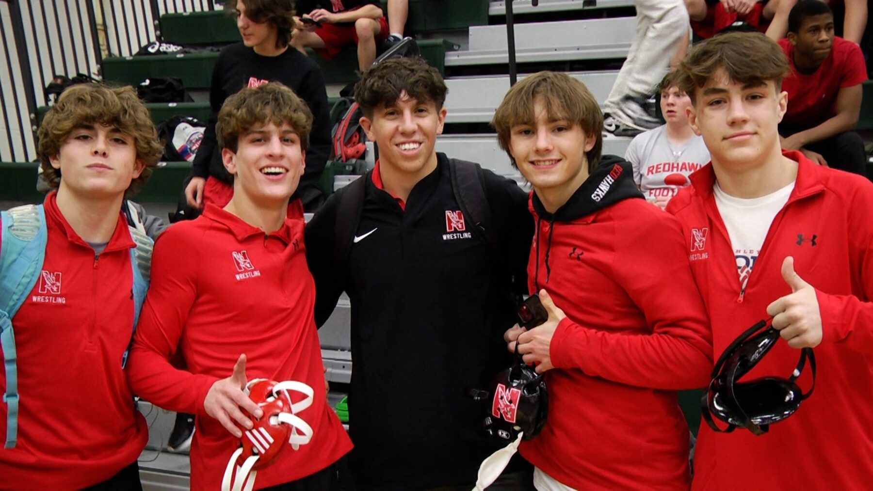 Naperville Central wrestling pins its way to a 6312 win over