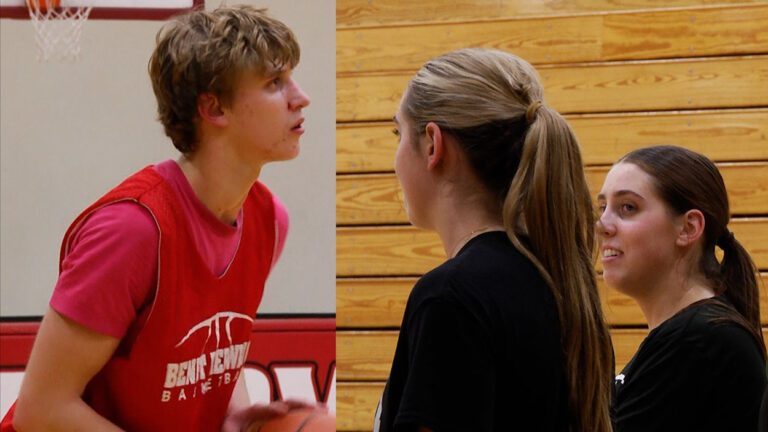 Sularski family with Benet Academy basketball