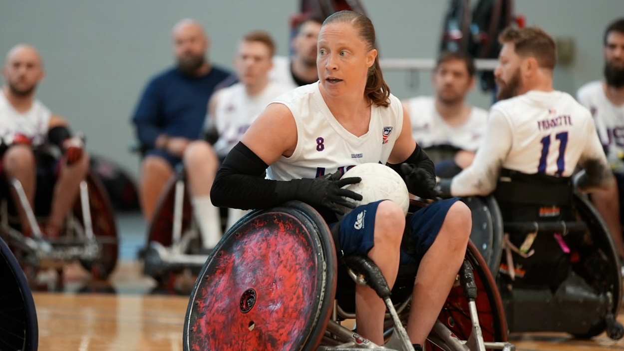 Naperville native Sarah Adam adversity to compete in the 2024
