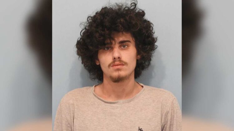 Mugshot of Jonathan Awad, charged with stolen car possession and trespassing in Naperville apartment
