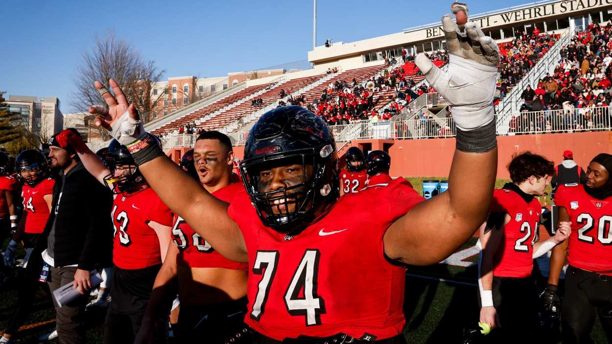 Jarod Thornton first North Central football player to win the
