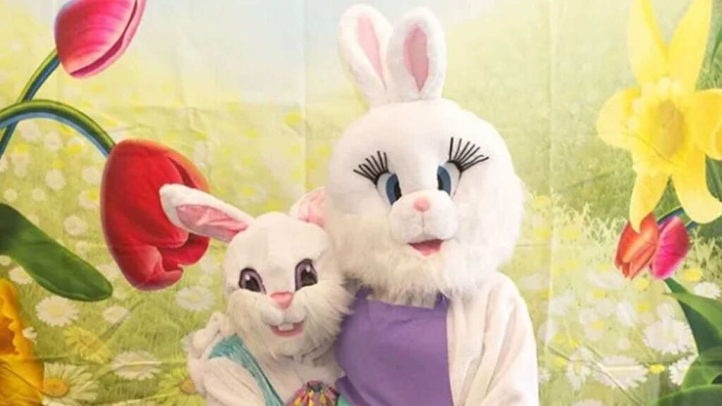 Easter bunnies at Hoppy Easter