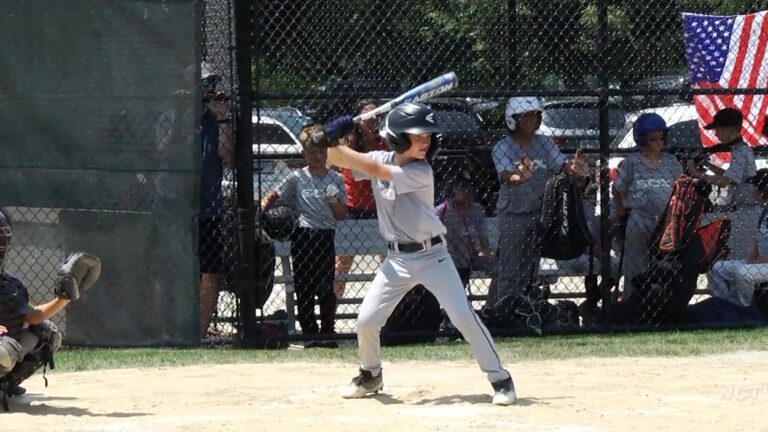 Naperville Little League Baseball batter prepares for pitch