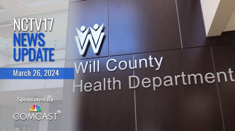 Will County health Department entrance.