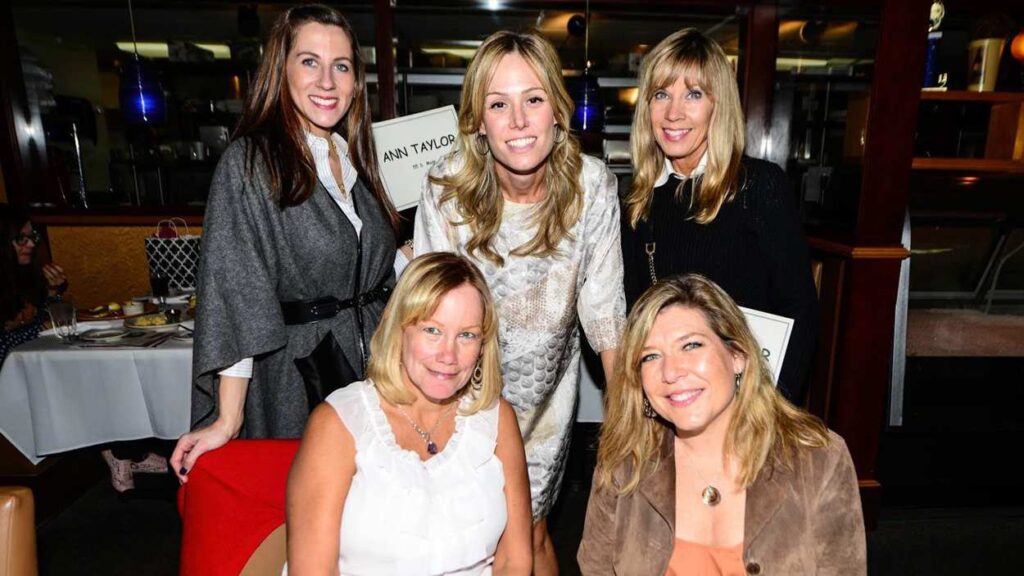 Models and guests from a previous downtown Naperville fashion event.