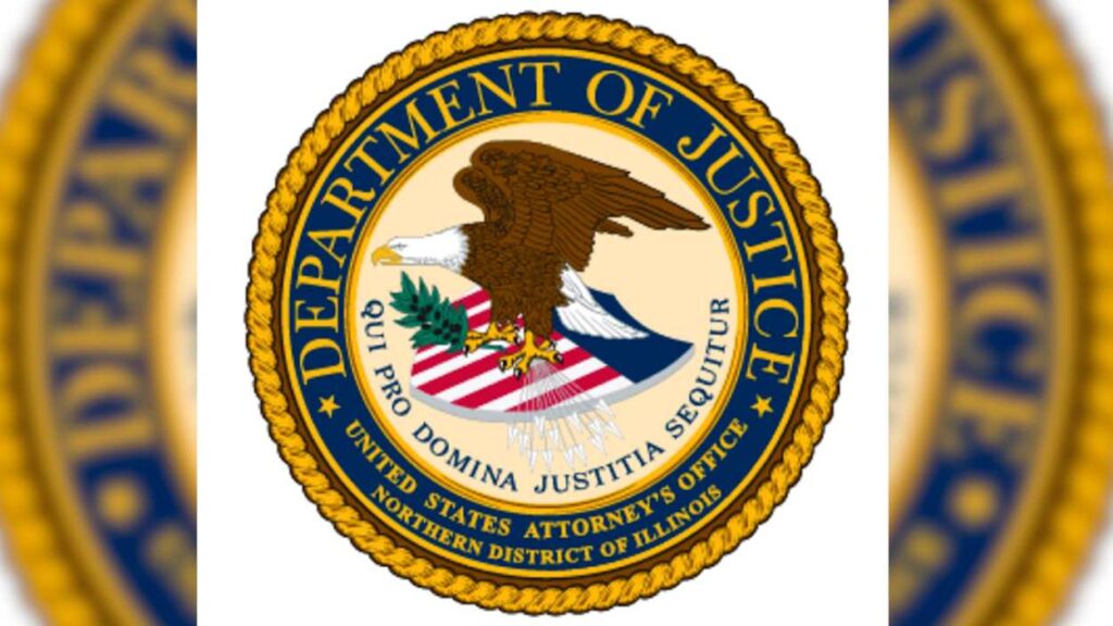 The U.S. Attorney’s Office, Northern District of Illinois logo.