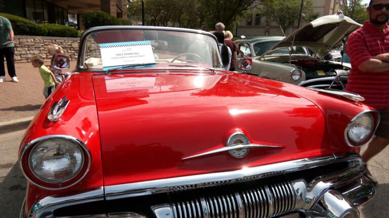 Classic car for the car show