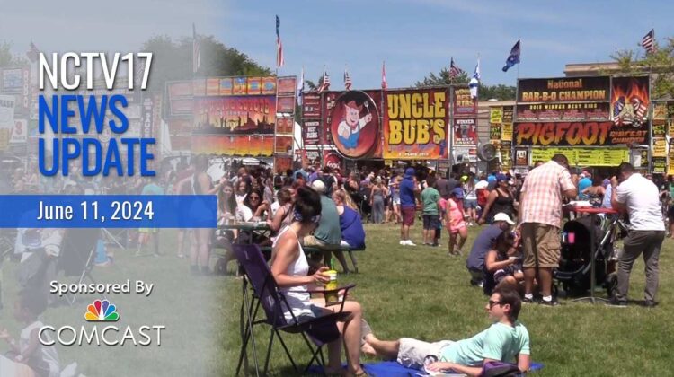 Ribfest from 2019 in Naperville with News update text for June 11, 2024.