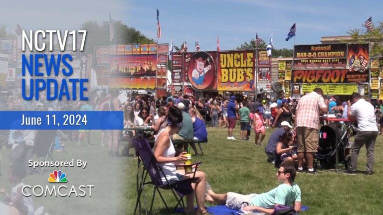 Ribfest from 2019 in Naperville with News update text for June 11, 2024.