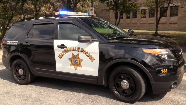 Naperville Police Department vehicle