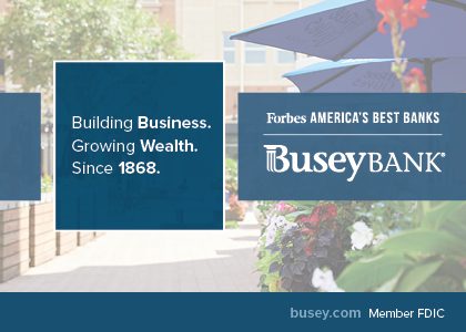 Busey Bank. Building Business Growing Wealth.