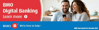 BMO DIgital Banking. Learn More.