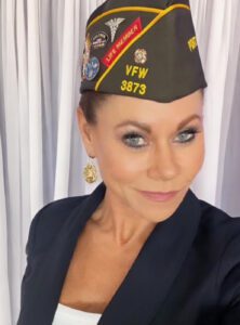 Judd Kendall VFW Post 3873 Commander Staci Boyer
