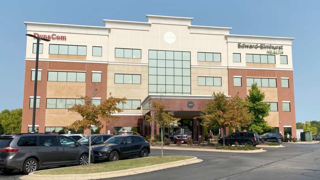 The iMed Naperville Medical Office building.