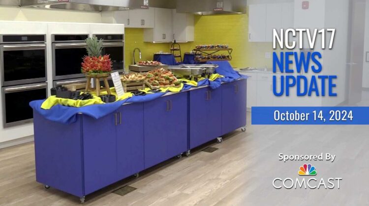 Butterball Turkey Talk-Line newly renovated kitchen with the NCTV17 News Update Logo.