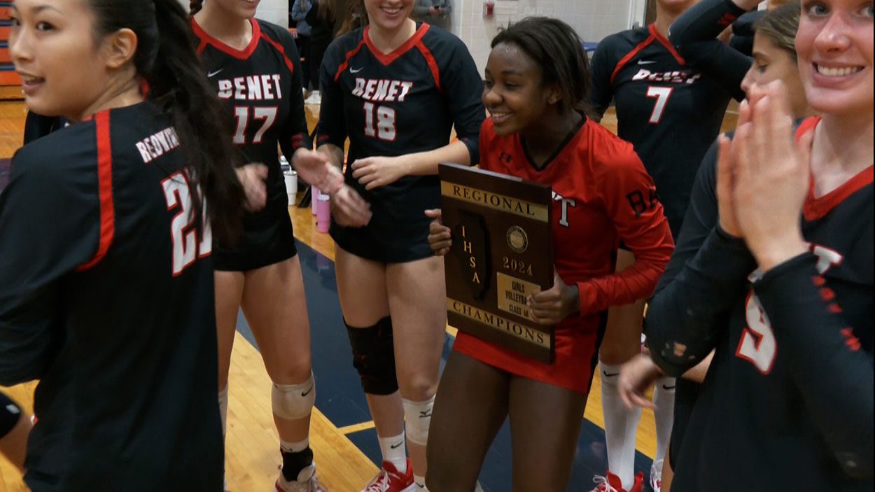 Benet Academy soars past Naperville Central in the girls volleyball ...