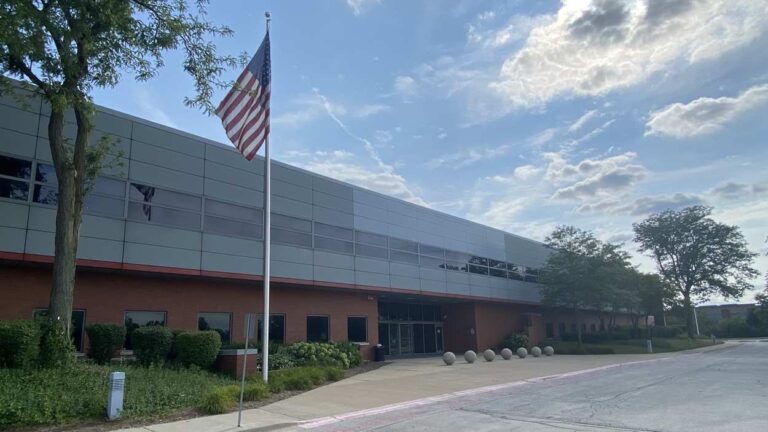 Exterior of former DeVry University headquarters building