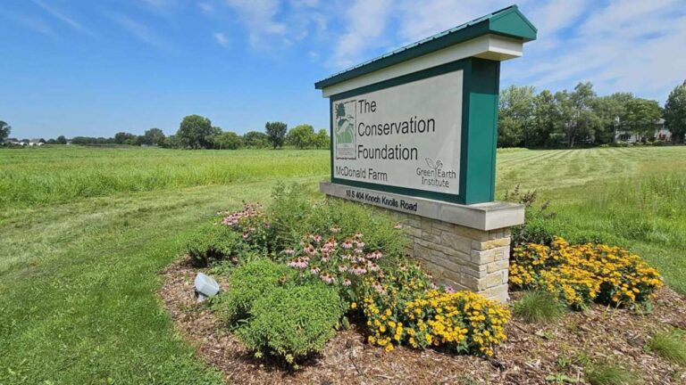 The Conservation Foundation sign