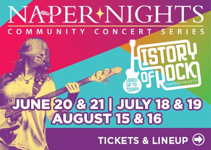 Naper Nights. Community Concert Series. History of Rock.