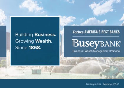 Busey Bank. Building Business. Growing Wealth.