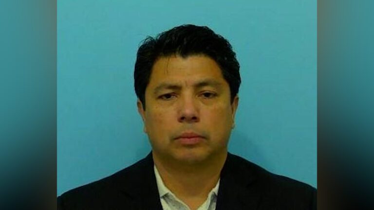 Mugshot of Erick Palacios from the Naperville Police Department