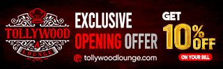 Tollywood Lounge Inidan restauran & sports bar. Exclusive 10% off opening offer.
