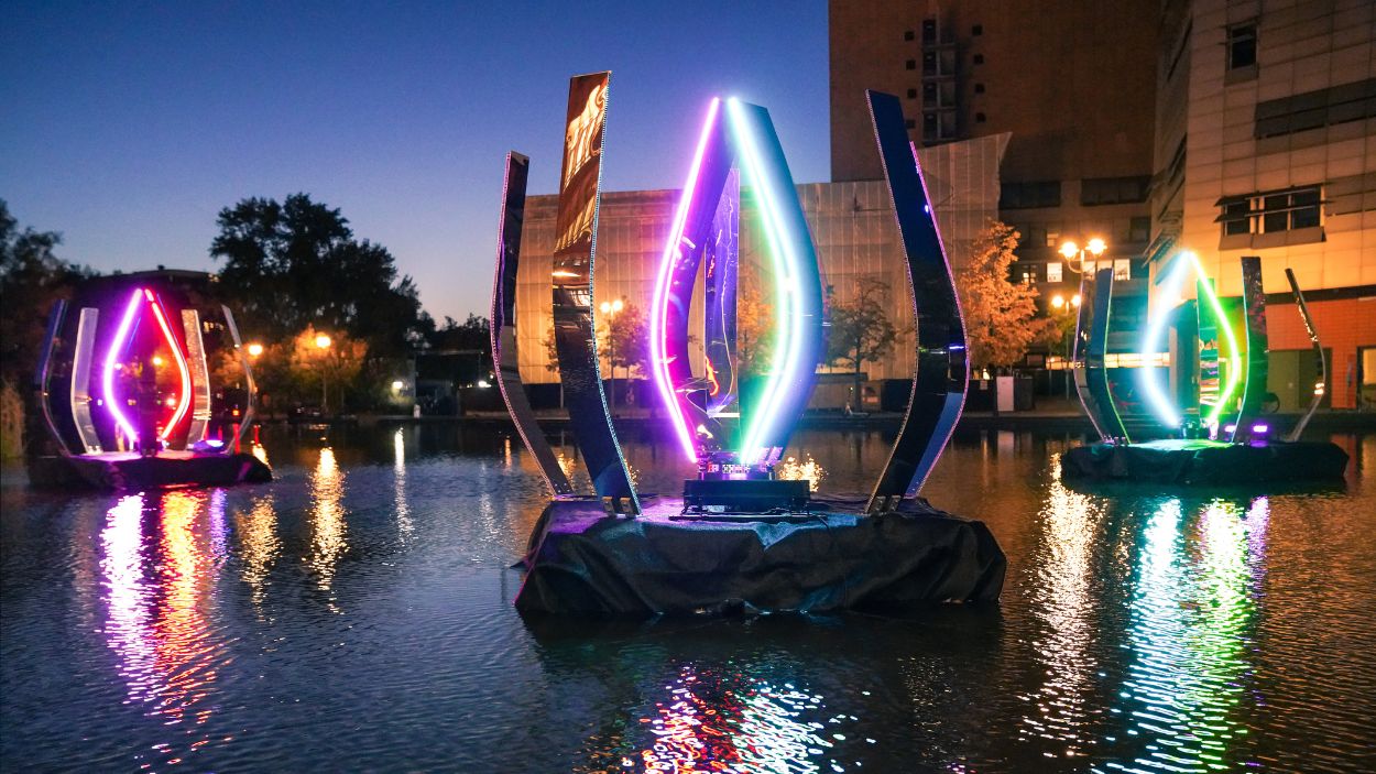 ArtForum pitches two art installation ideas for Naperville Riverwalk