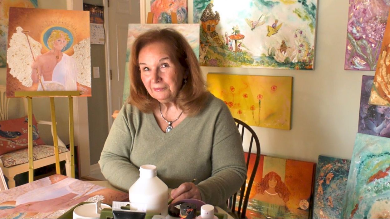 Naperville artist Joanne Koenig-Macko inspires globally with angel art