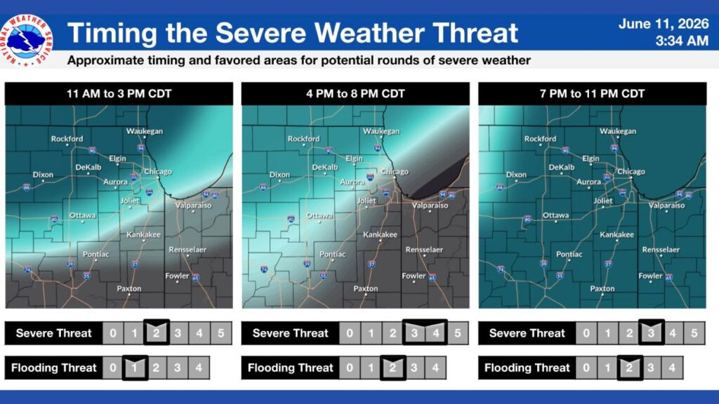 Naperville storm cleanup continues with more severe weather ahead | NCTV17
